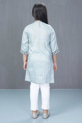 Girl's Ethnic Tops (8-13Y) (Sage)